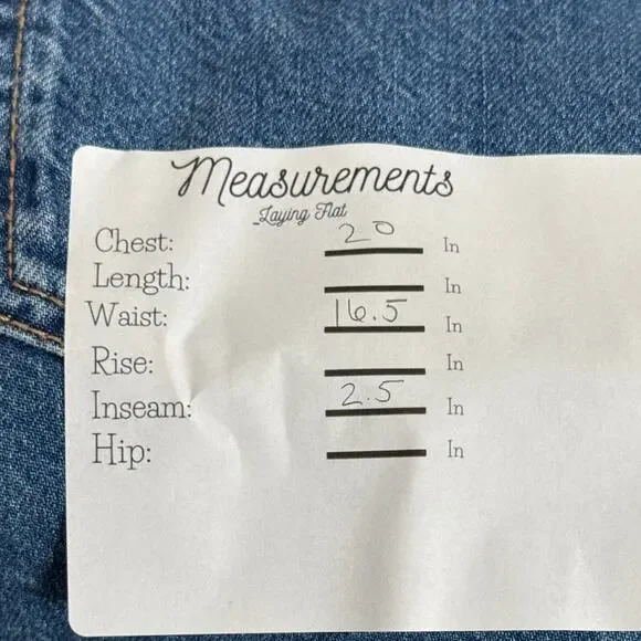 Zara Sleeveless Collard Button Denim Short Jean Shorts Romper L Dark Wash Blue - Picture 9 of 15